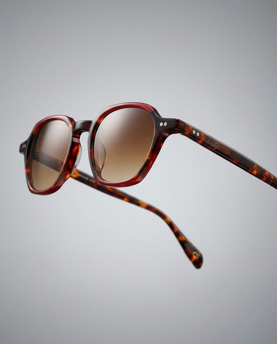 Di Capo Lombok - Sand acetate sunglasses