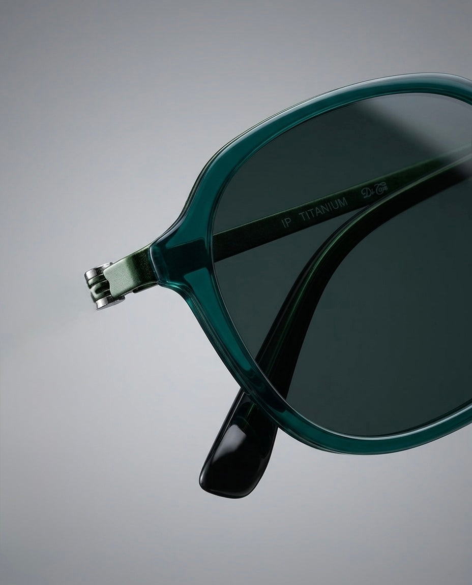 Miranda blue light glasses in Green - Di Capo eyewear