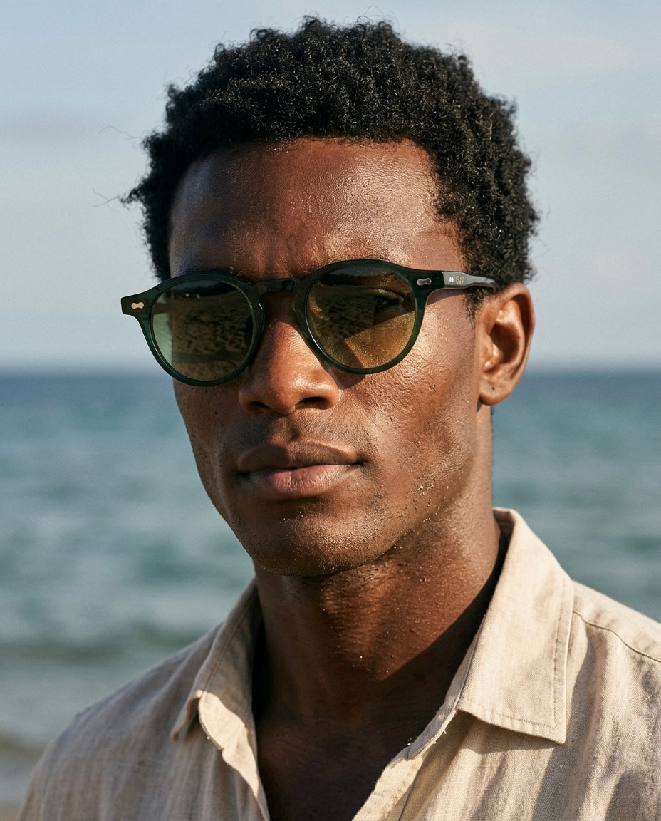 Tourmaline Forest Green - Di Capo premium sunglasses