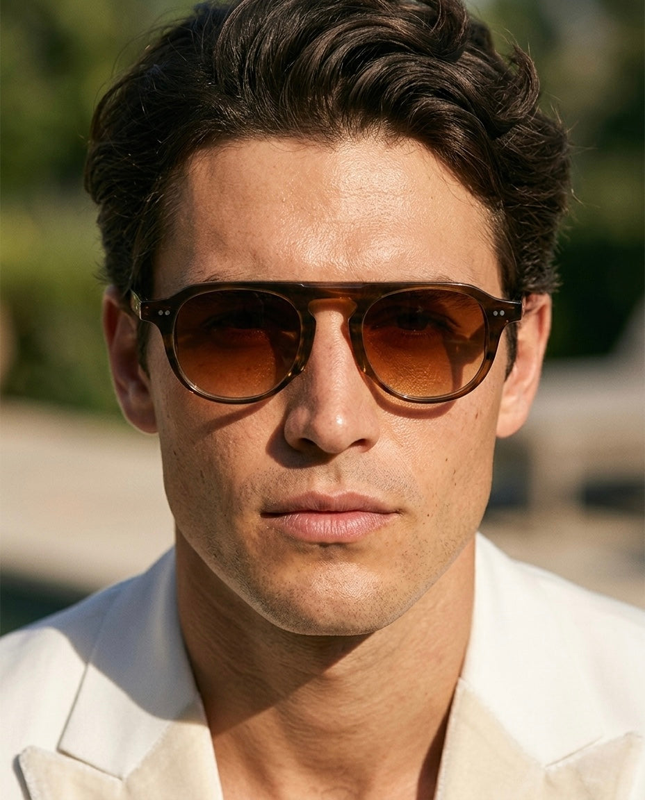 Siargao by Di Capo - Blue acetate sunglasses