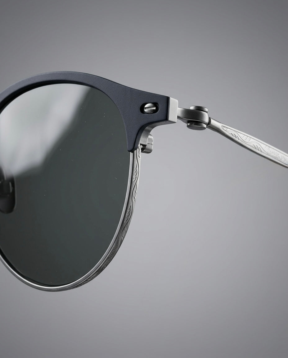Gatsby Blue titanium frame - Di Capo screen glasses