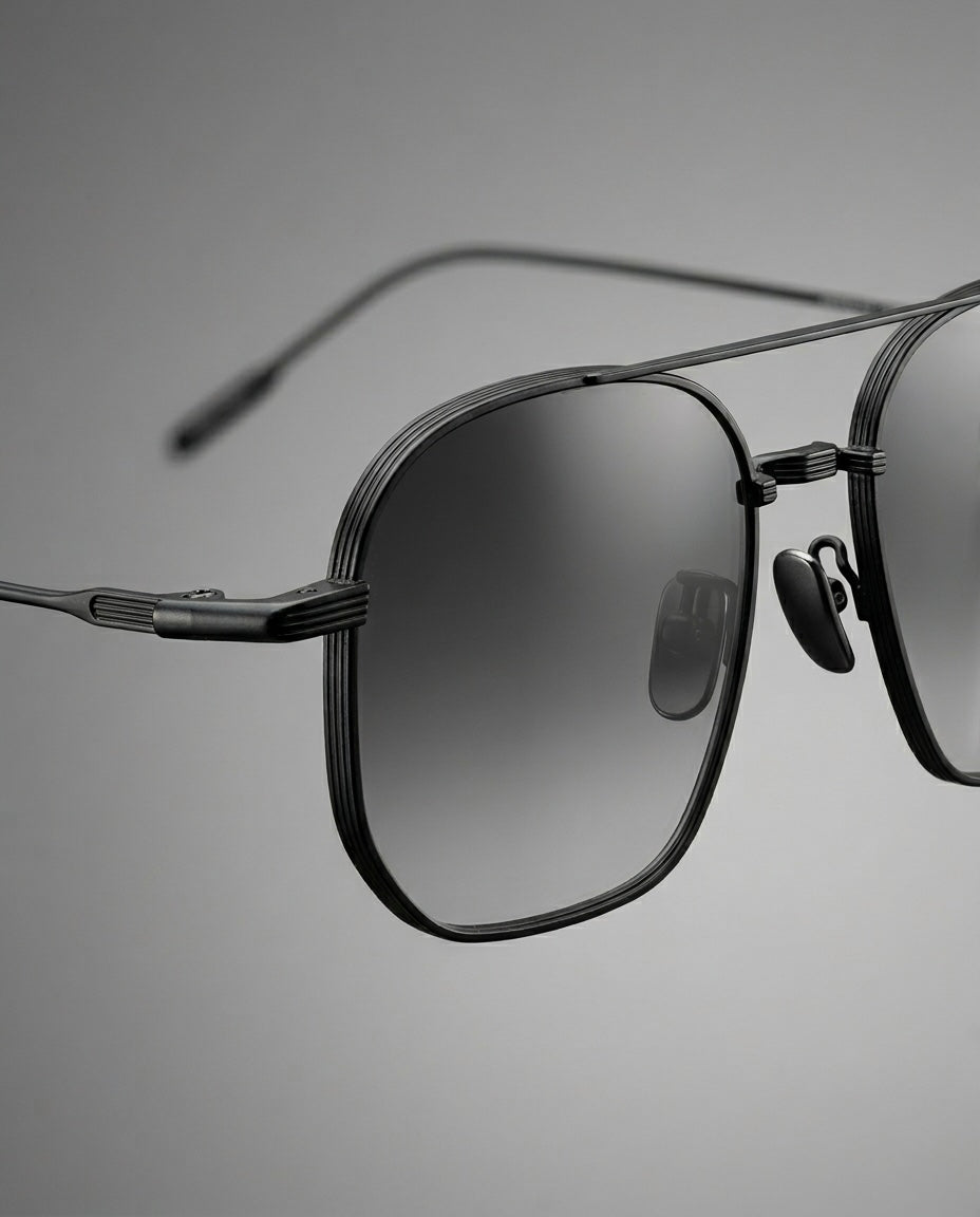 Di Capo Montana - Black acetate sunglasses